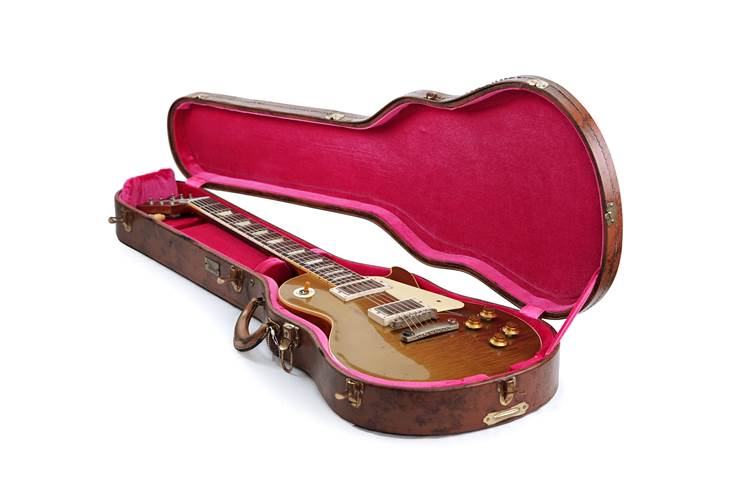 Gibson Custom Shop Murphy Lab 1957 Les Paul Standard Reissue Ultra Heavy Aged Double Gold #742150 Gibson Custom Shop Murphy Lab 1957 Les Paul Standard Reissue Ultra Heavy Aged Double Gold #742150