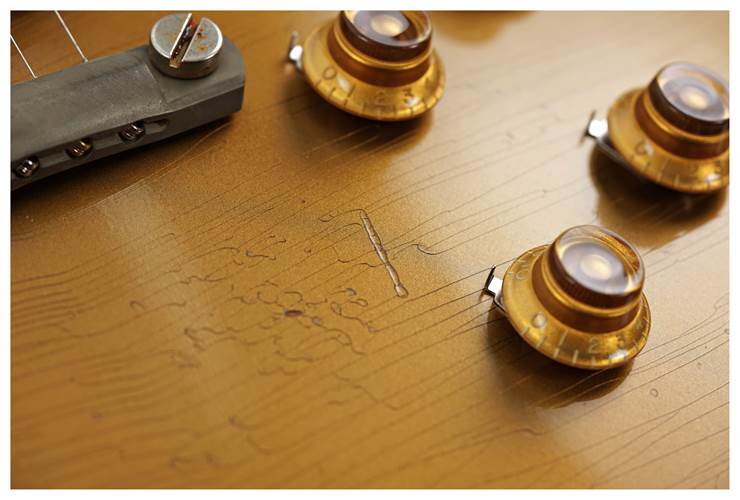 Gibson Custom Shop Murphy Lab 1957 Les Paul Standard Reissue Ultra Heavy Aged Double Gold #742150 Gibson Custom Shop Murphy Lab 1957 Les Paul Standard Reissue Ultra Heavy Aged Double Gold #742150