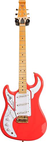 Burns Marquee Fiesta Red Left Handed Maple Fingerboard (Ex-Demo) #2108525