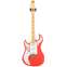 Burns Marquee Fiesta Red Maple Fingerboard Left Handed Front View
