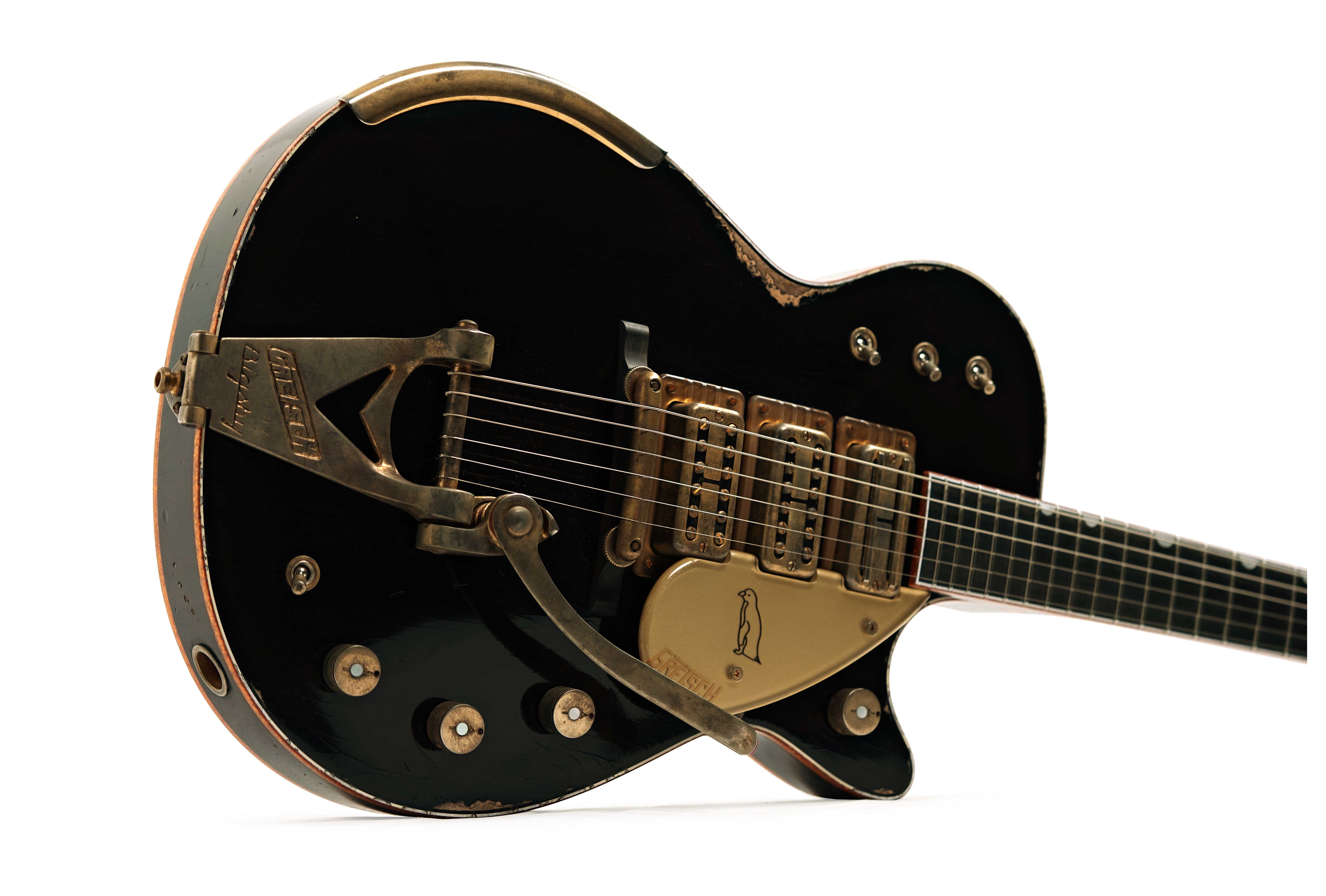Gretsch G6134T 1959 Noir Penguin Faded Black Heavy Relic #UC26054017