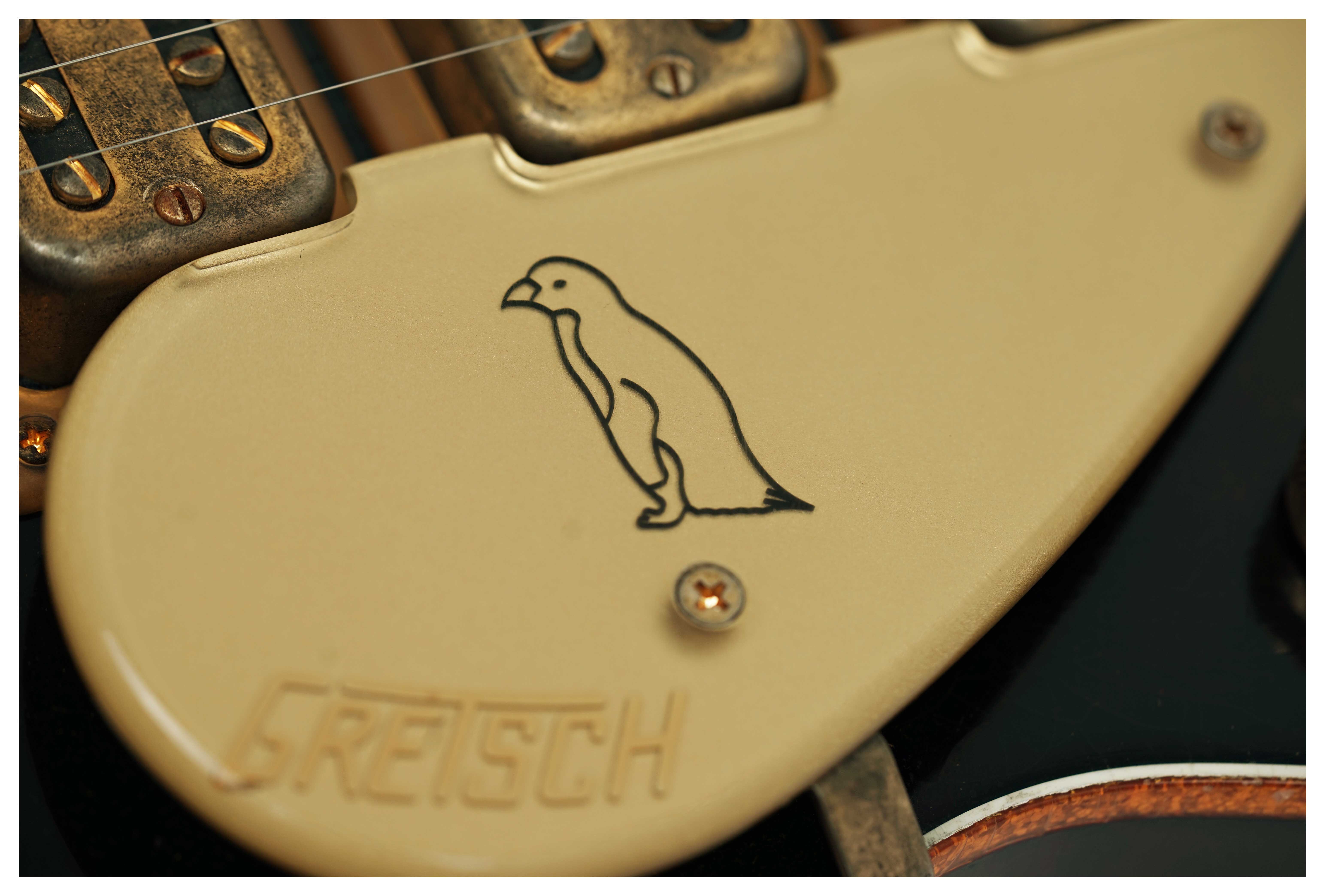 Gretsch G6134T 1959 Noir Penguin Faded Black Heavy Relic #UC26054017