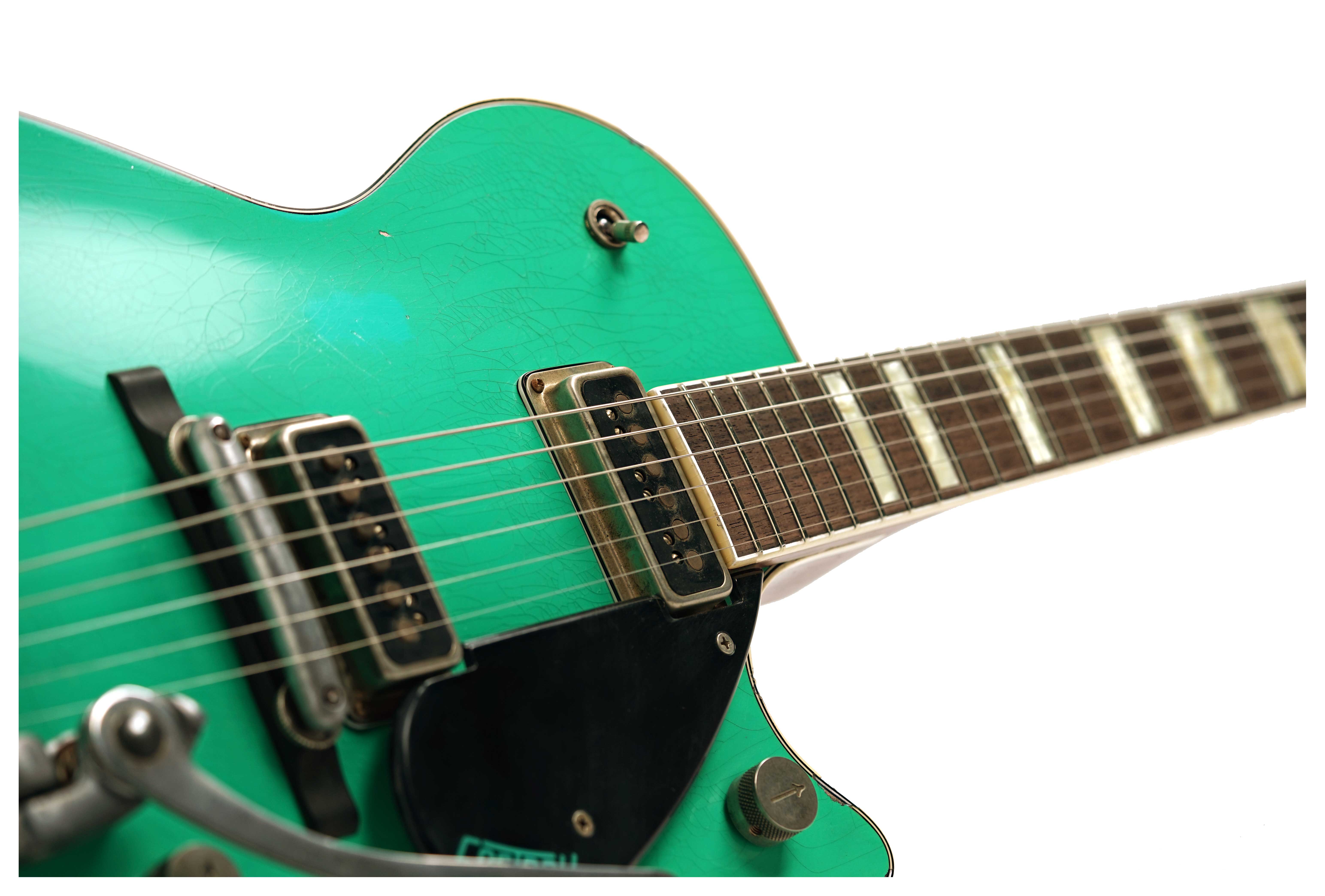Gretsch G6128T 1955 Duo Jet Sea Foam Green Heavy Relic #UC26044000