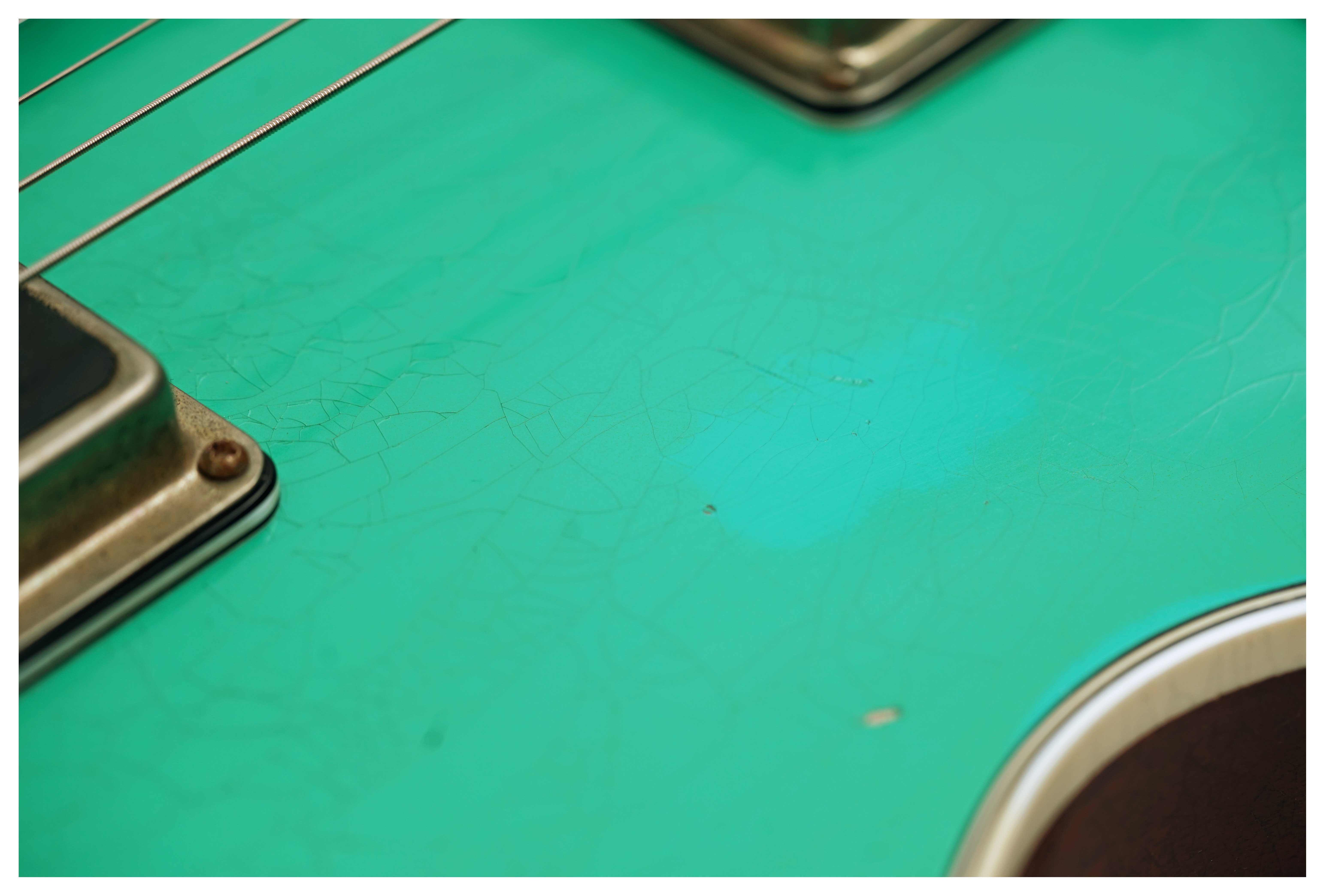 Gretsch G6128T 1955 Duo Jet Sea Foam Green Heavy Relic #UC26044000