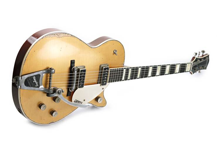 Gretsch Custom Shop G6128T 1955 Duo Jet Gold Heavy Relic #UC25033855 Gretsch Custom Shop G6128T 1955 Duo Jet Gold Heavy Relic #UC25033855