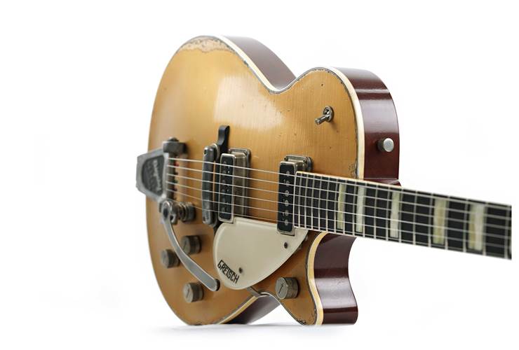 Gretsch Custom Shop G6128T 1955 Duo Jet Gold Heavy Relic #UC25033855 Gretsch Custom Shop G6128T 1955 Duo Jet Gold Heavy Relic #UC25033855