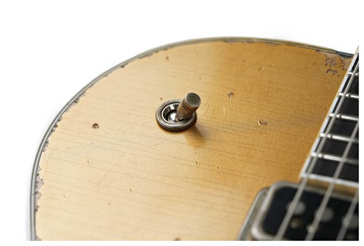Gretsch Custom Shop G6128T 1955 Duo Jet Gold Heavy Relic #UC25033855 Gretsch Custom Shop G6128T 1955 Duo Jet Gold Heavy Relic #UC25033855