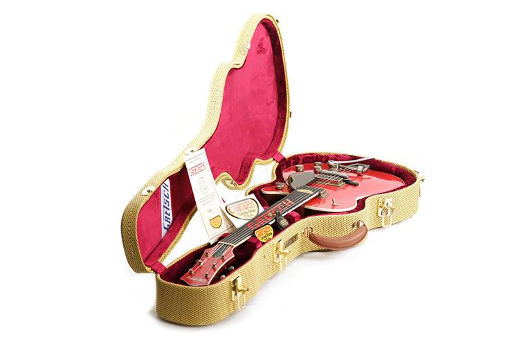 Gretsch Custom Shop G6128T 1955 Duo Jet Fiesta Red Relic #UC24043707 Gretsch Custom Shop G6128T 1955 Duo Jet Fiesta Red Relic #UC24043707