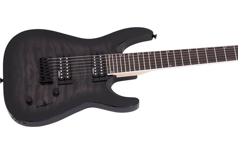 Jackson JS Series Dinky Arch Top JS22Q-7 DKA Hardtail Transparent Black Burst Amaranth Fingerboard Jackson JS Series Dinky Arch Top JS22Q-7 DKA Hardtail Transparent Black Burst Amaranth Fingerboard