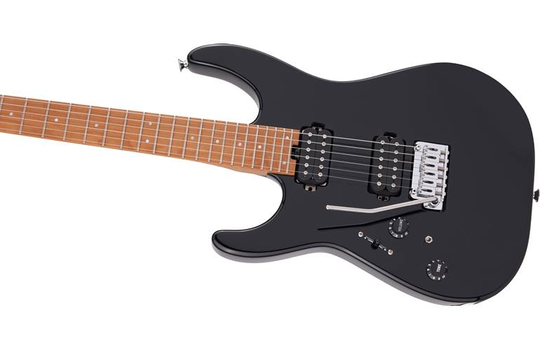 Charvel Pro-Mod DK24 HH 2PT CM Gloss Black Left Handed Charvel Pro-Mod DK24 HH 2PT CM Gloss Black Left Handed