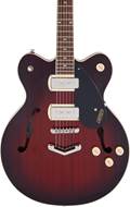 Gretsch G2622-P90 Streamliner Centre Block DC Claret Burst