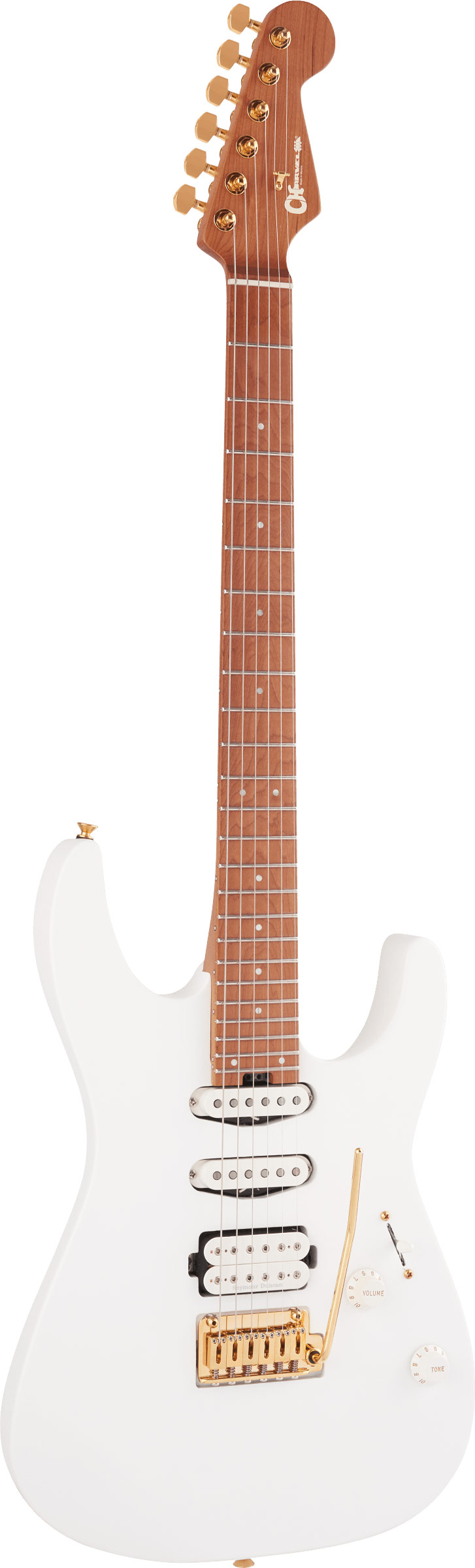 Charvel Pro-Mod DK24 HSS 2PT CM Snow White