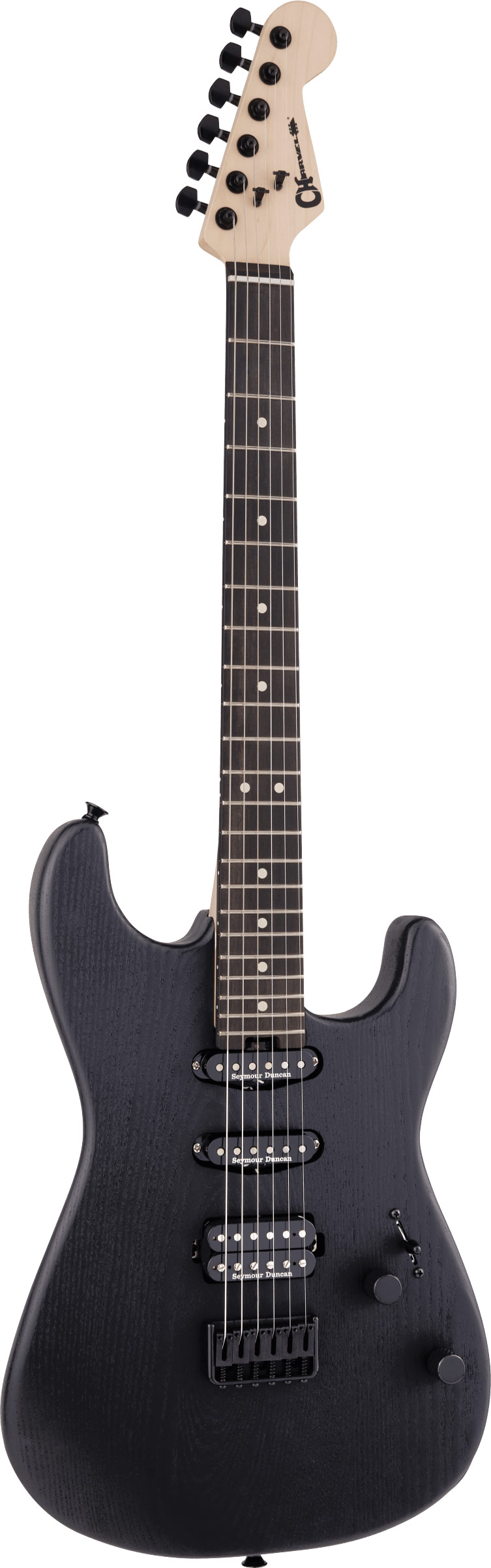 Charvel Pro-Mod San Dimas Style 1 HSS HT E Sassafras Satin Black