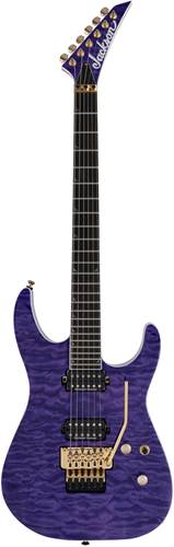 Jackson Pro Series Soloist SL2Q Trans Purple Quilt