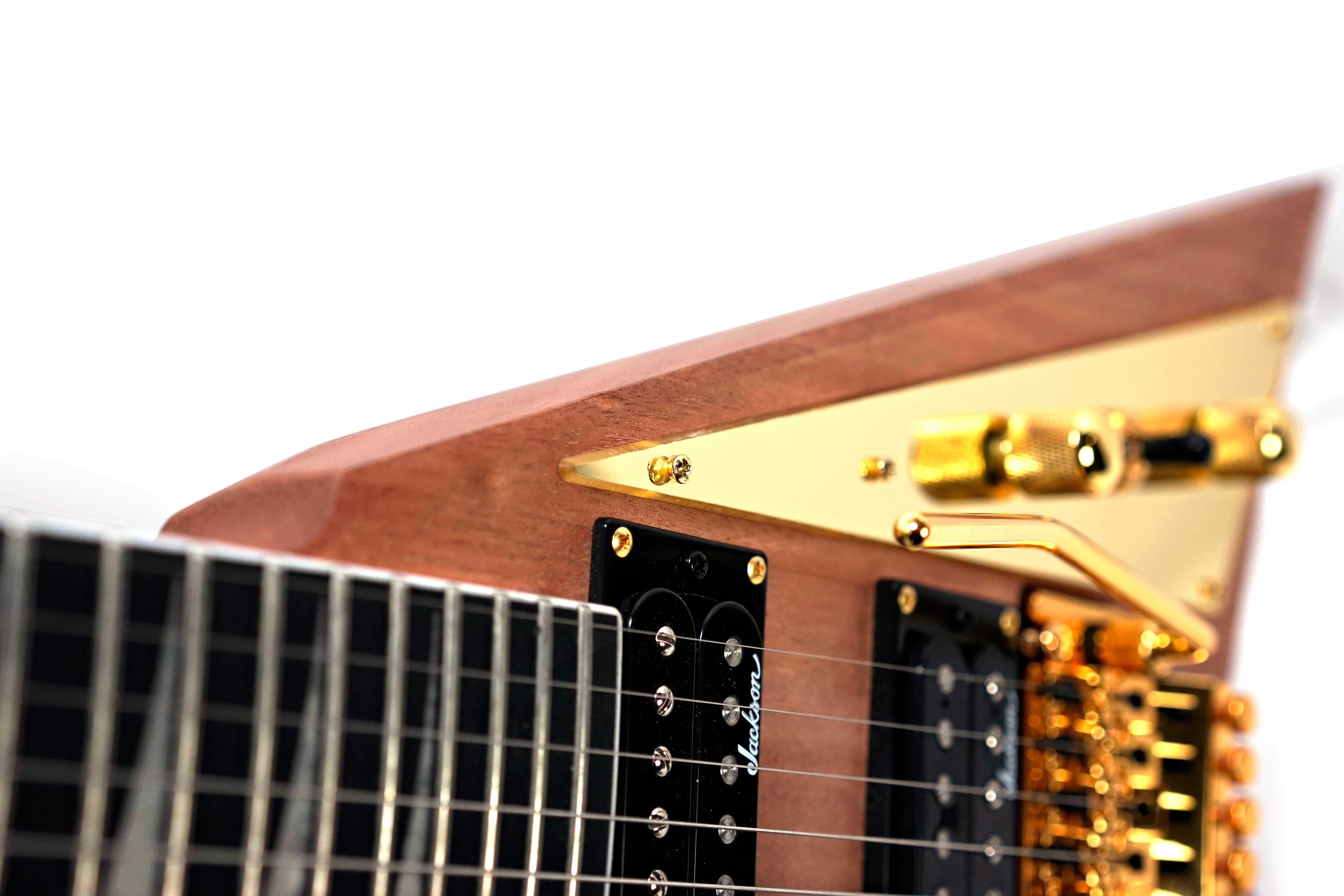 Jackson JS Series Rhoads MAH JS32 Natural Amaranth Fingerboard (Ex-Demo) #CWJ2501933