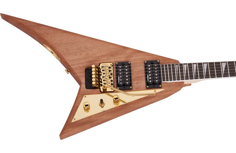 Jackson JS Series Rhoads MAH JS32 Natural Amaranth Fingerboard Jackson JS Series Rhoads MAH JS32 Natural Amaranth Fingerboard