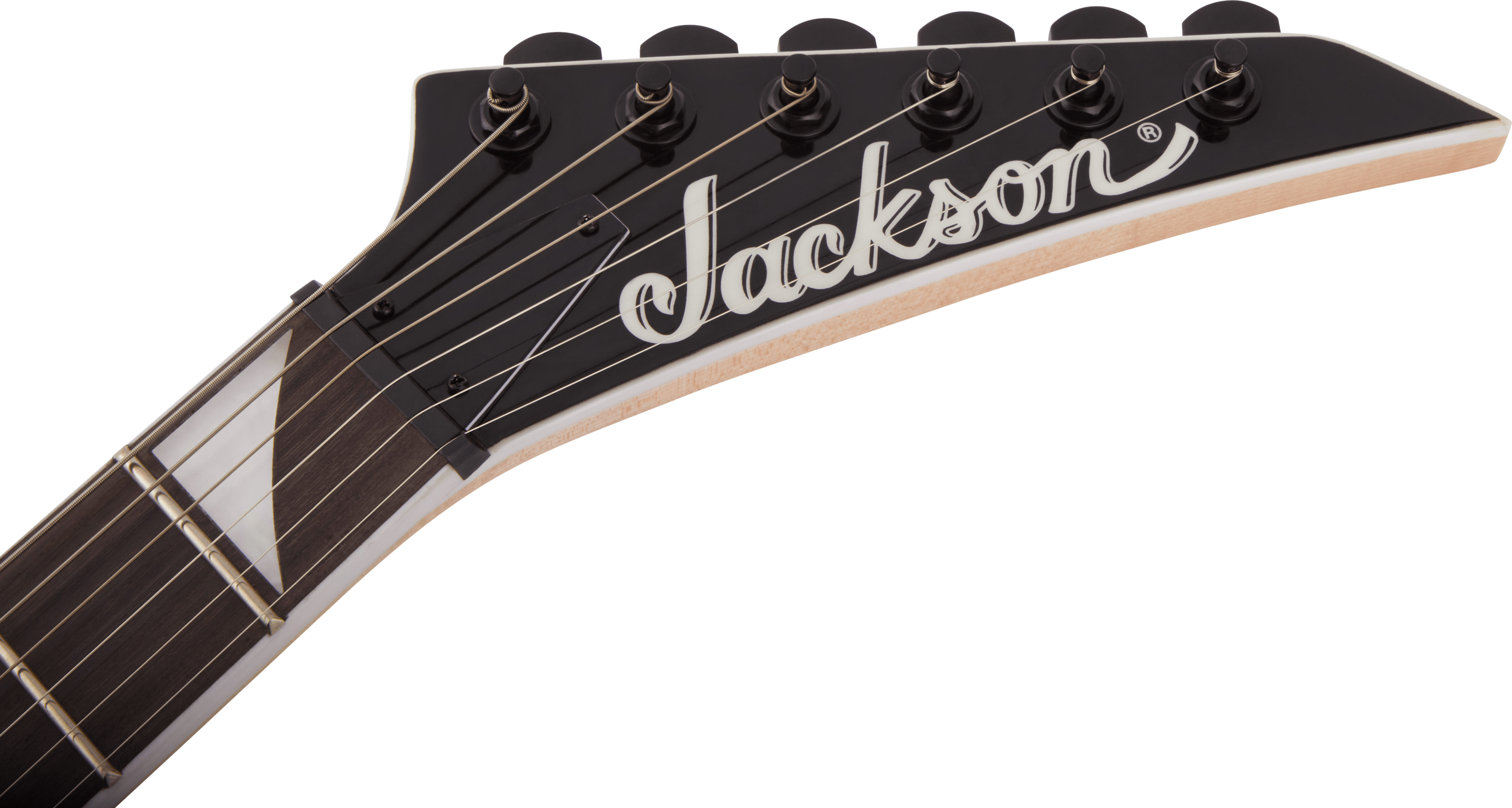 Jackson JS Series Dinky Arch Top JS32Q DKA Hardtail Transparent Green Burst Amaranth Fingerboard
