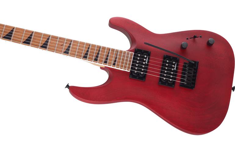 Jackson JS Series JS24 DKAM Dinky Archtop DX Red Stain Roasted Maple Fingerboard Jackson JS Series JS24 DKAM Dinky Archtop DX Red Stain Roasted Maple Fingerboard