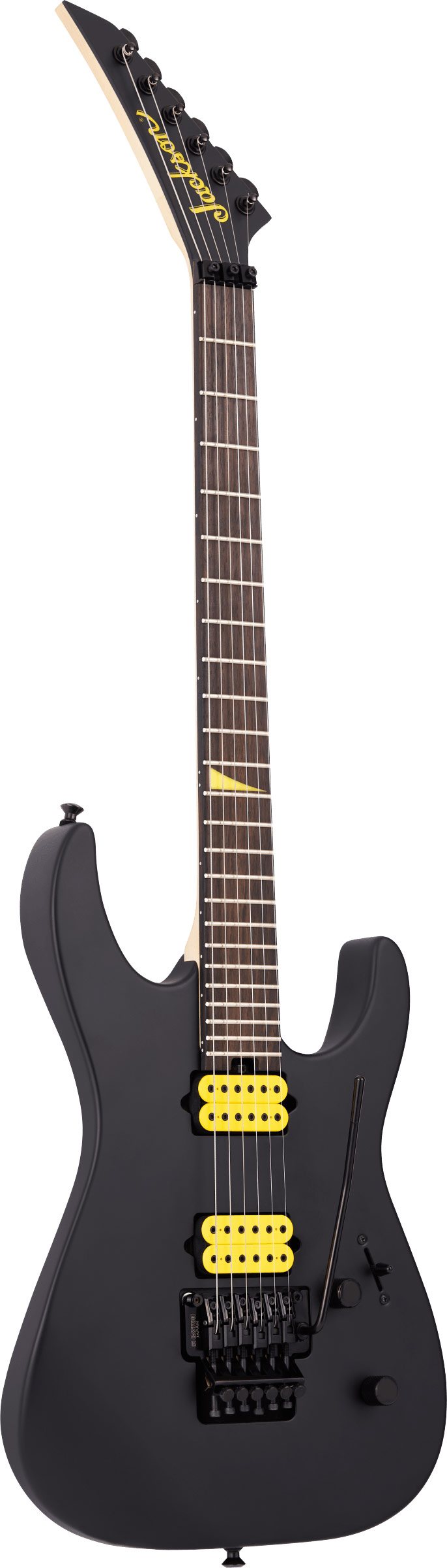 Jackson MJ Series Dinky DKR Made in Japan Satin Black Ebony Fingerboard