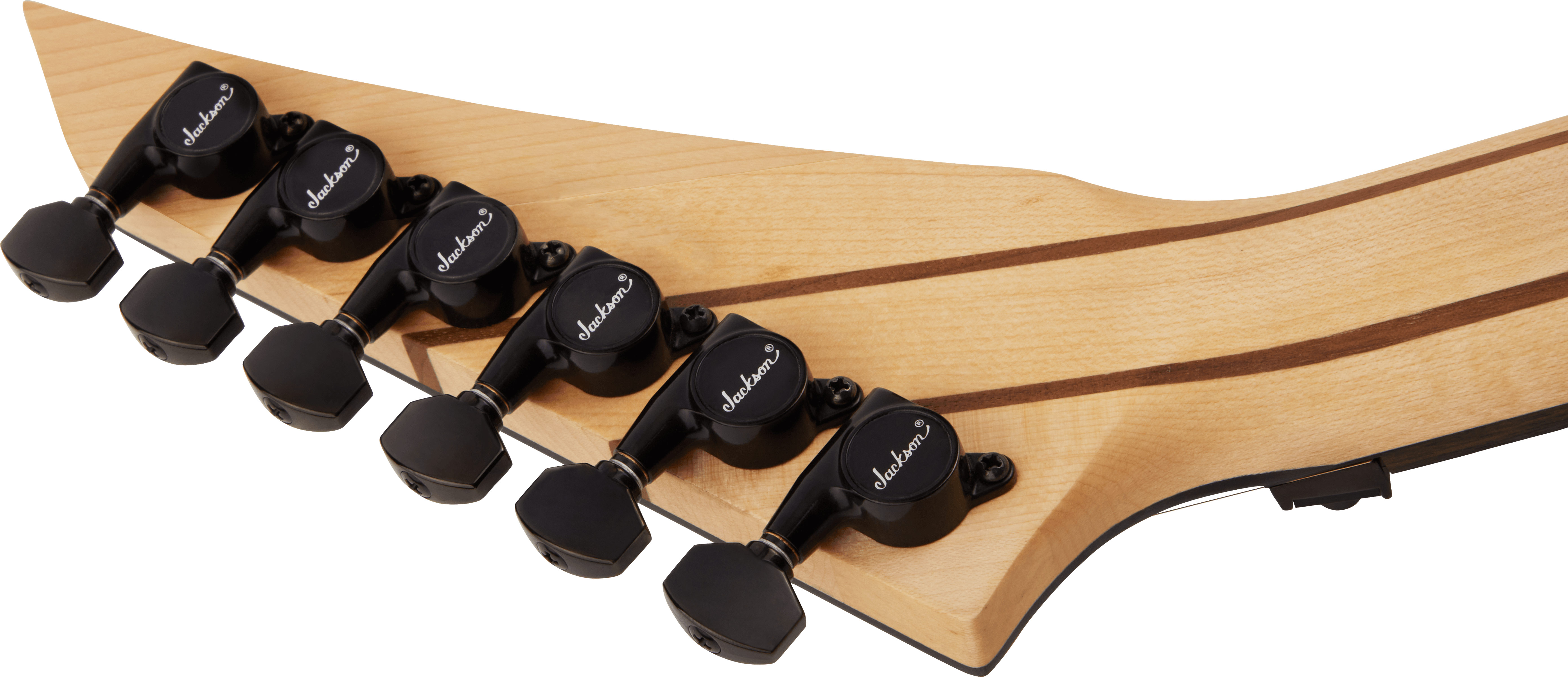 Jackson MJ Series Dinky DKR Made in Japan Satin Black Ebony Fingerboard