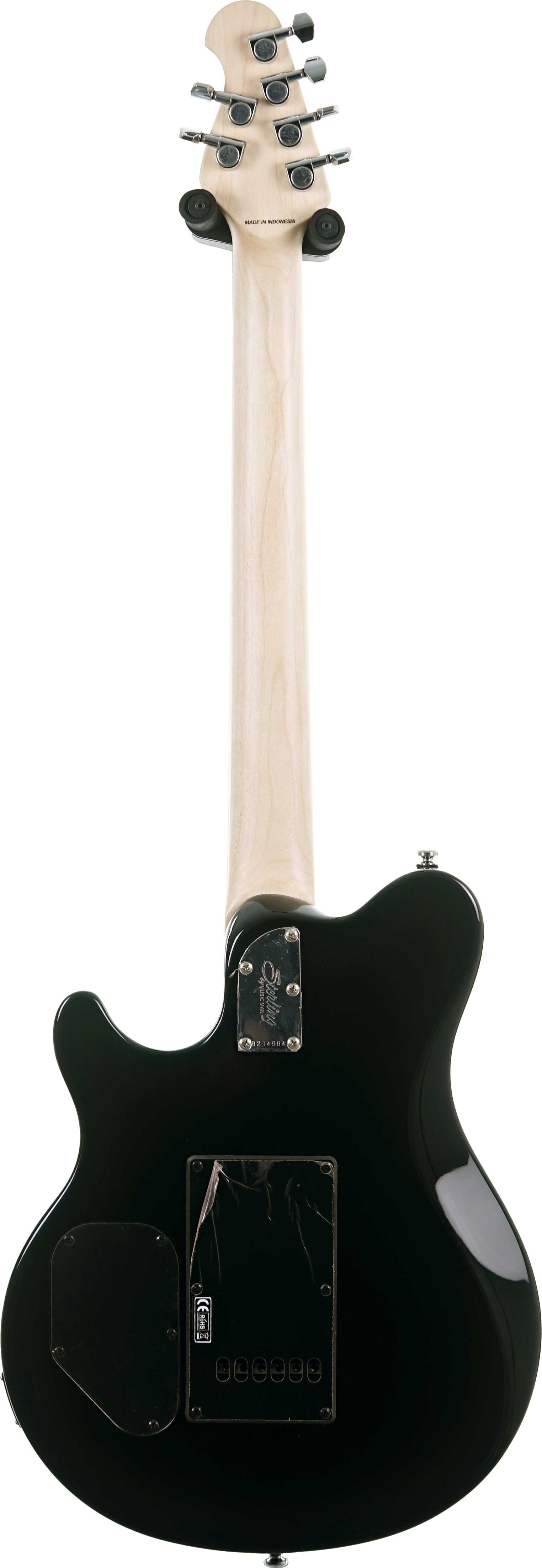 Music Man Sterling SUB Series Axis AX3 Flame Maple Neptune Blue