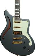 D'Angelico Limited Edition Deluxe Bedford Semi Hollow Matte Charcoal (Ex-Demo) #W2002944