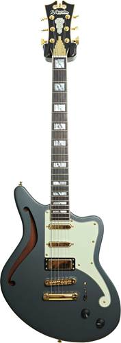 D'Angelico Limited Edition Deluxe Bedford Semi Hollow Matte Charcoal (Ex-Demo) #W2002944