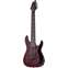 Schecter C-8 MS Silver Mountain Blood Moon Front View