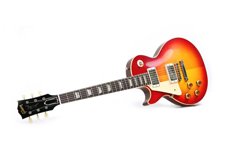Gibson Custom Shop 58 Les Paul Standard Washed Cherry Sunburst VOS Left Handed #841618 Gibson Custom Shop 58 Les Paul Standard Washed Cherry Sunburst VOS Left Handed #841618