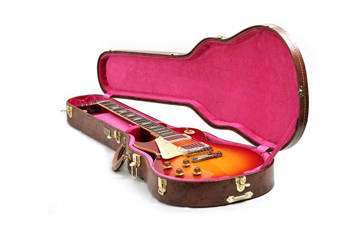 Gibson Custom Shop 58 Les Paul Standard Washed Cherry Sunburst VOS Left Handed #841618 Gibson Custom Shop 58 Les Paul Standard Washed Cherry Sunburst VOS Left Handed #841618