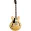 Gibson ES-335 Figured Antique Natural Left Handed Front View