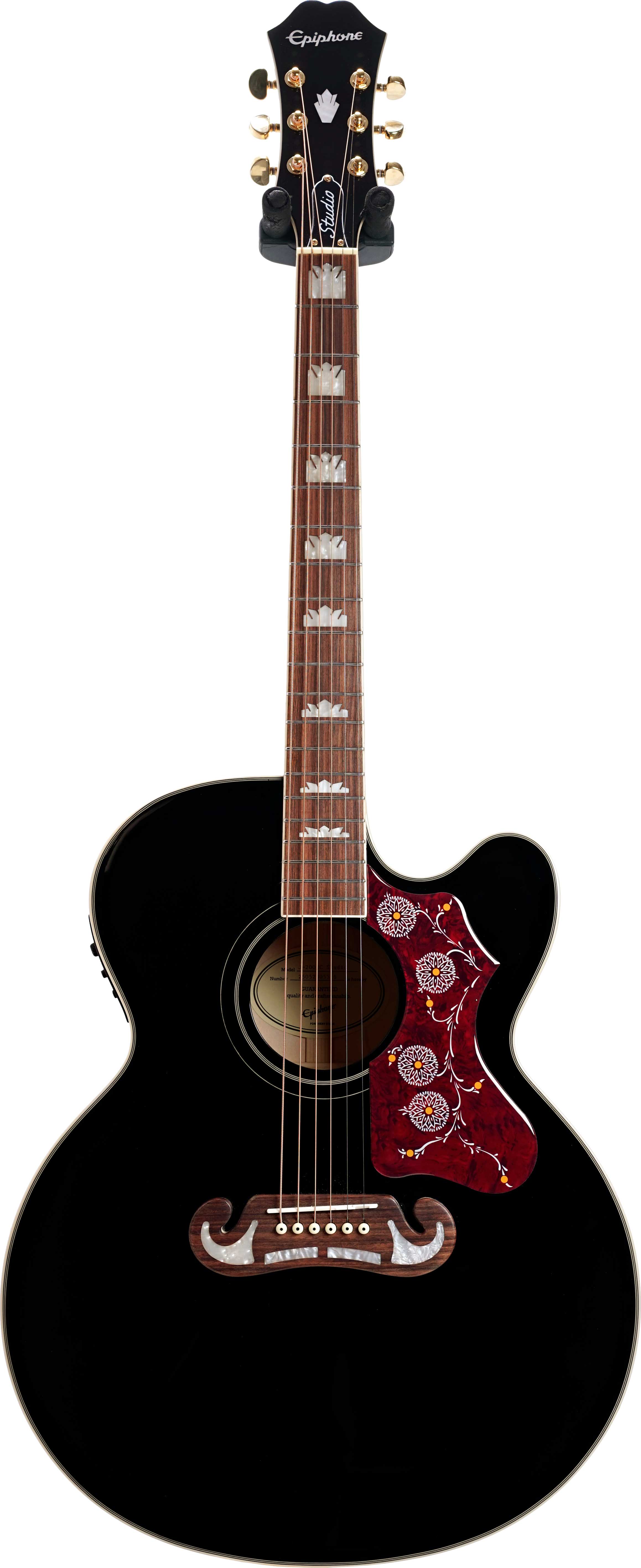 Epiphone J-200EC Studio Black (Ex-Demo) #25052305516