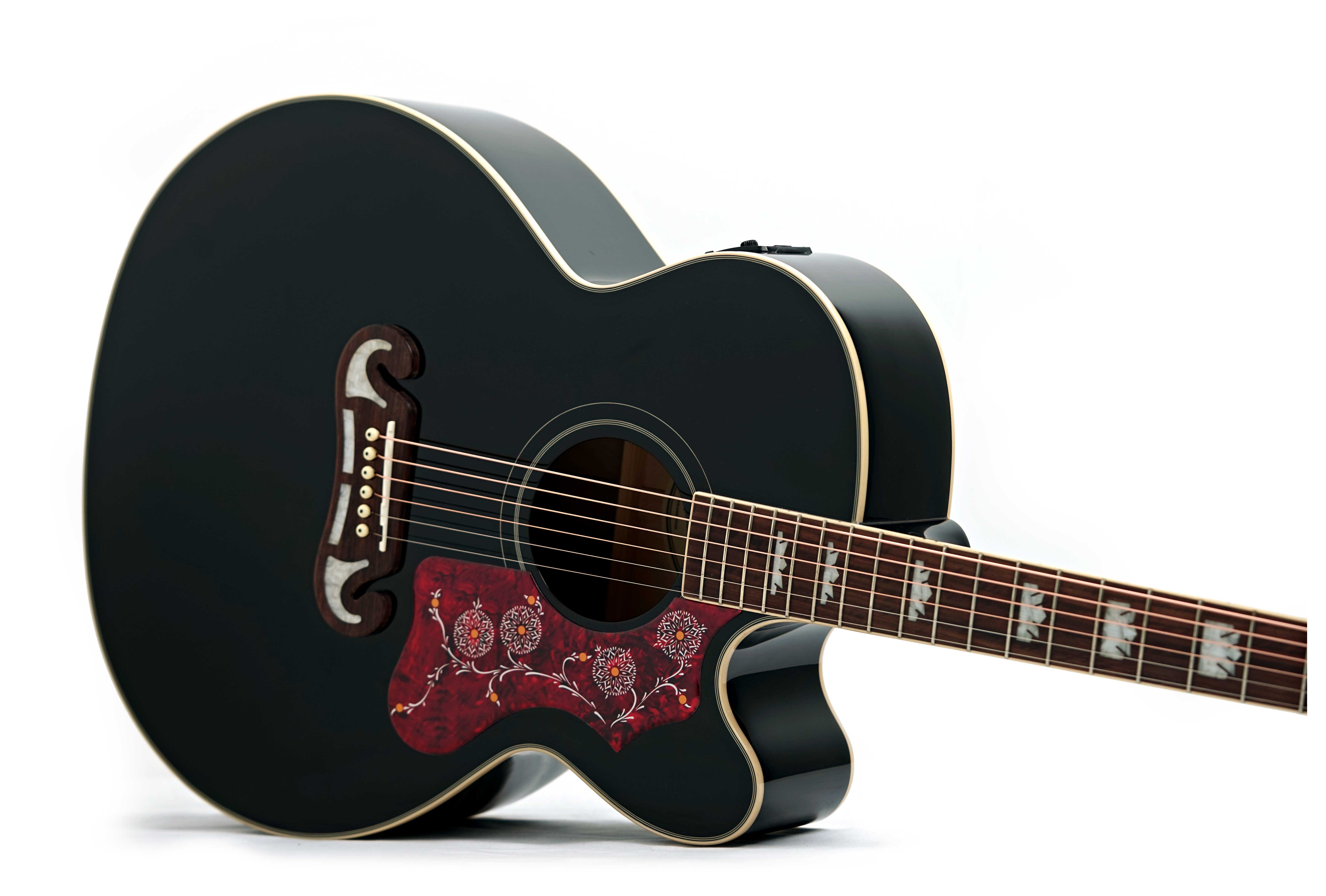 Epiphone J-200EC Studio Black (Ex-Demo) #25022301208