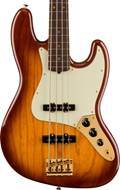 Fender 75th Anniversary Commemorative Jazz Bass 2 Colour Bourbon Burst Rosewood Fingerboard