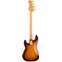 Fender 75th Anniversary Commemorative Precision Bass 2 Colour Bourbon Burst Maple Fingerboard Back View