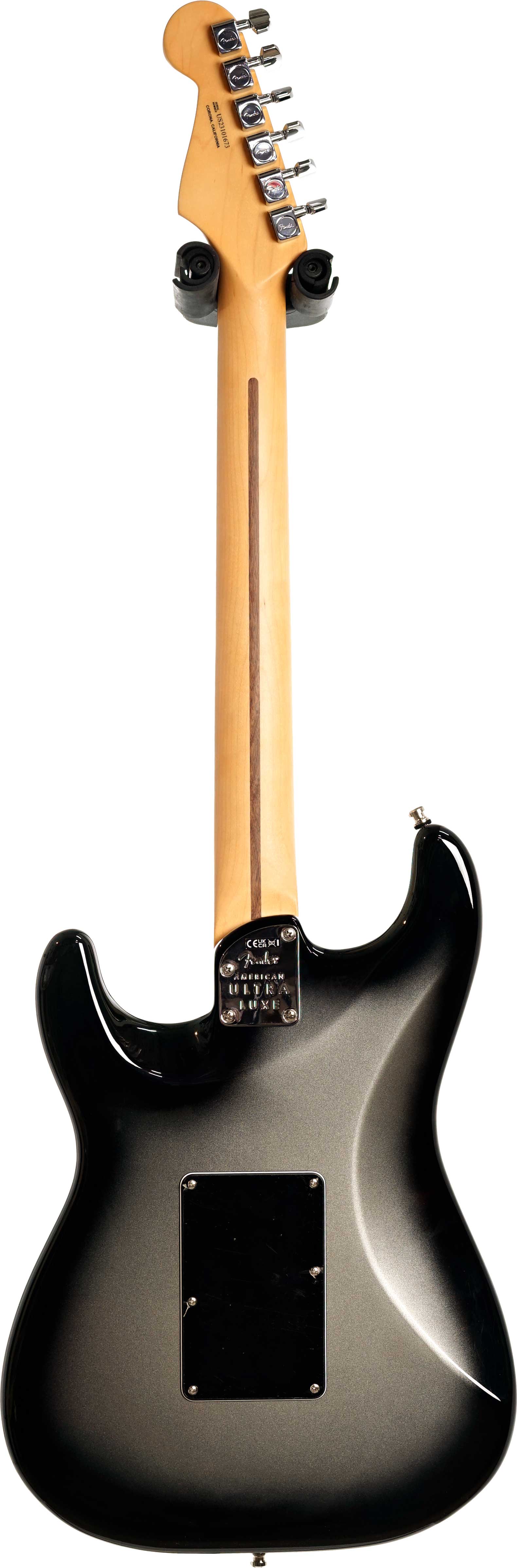 Fender American Ultra Luxe Stratocaster HSS Silverburst Maple Fingerboard (Nearly New) #US23101673