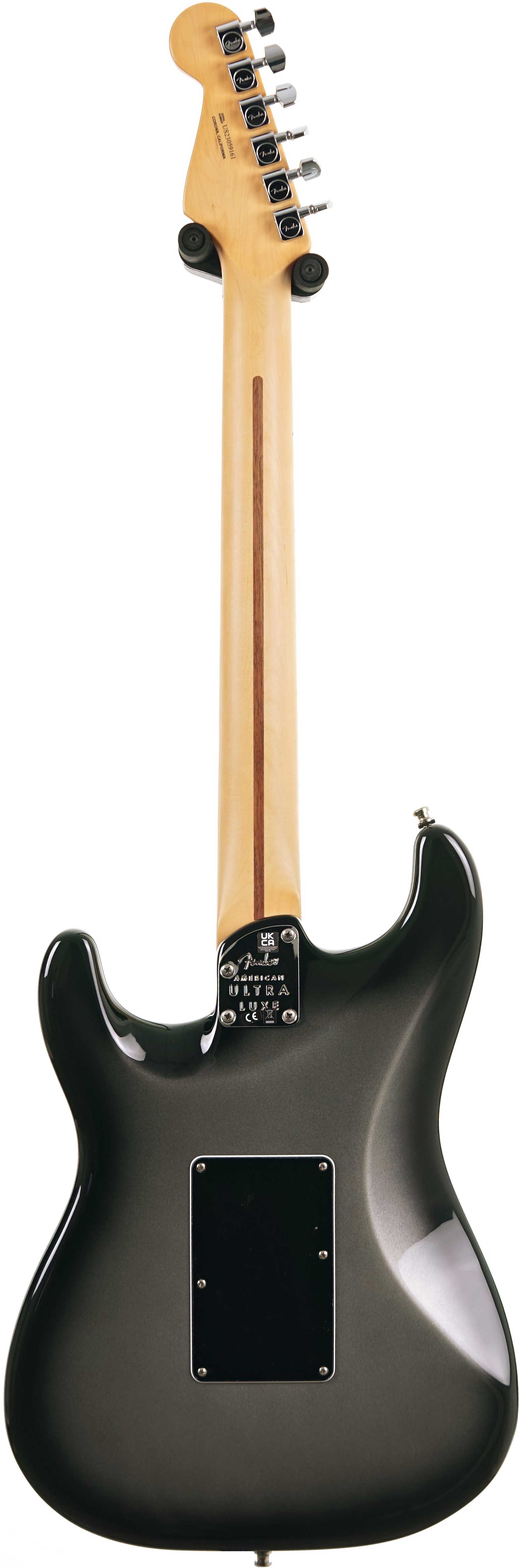 Fender American Ultra Luxe Stratocaster HSS Silverburst Maple Fingerboard (Nearly New) #US23059161