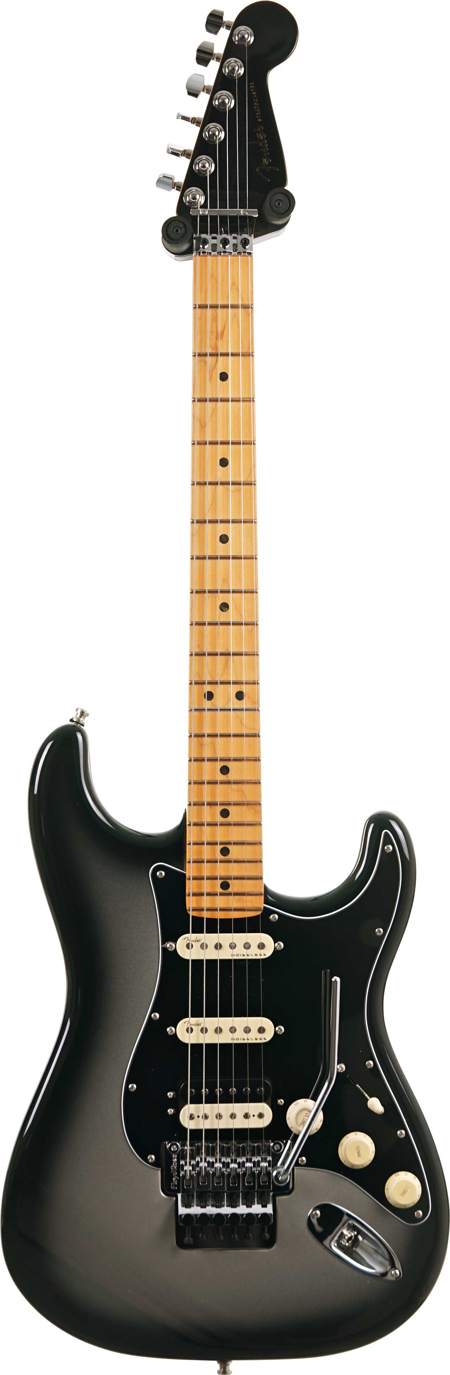 Fender American Ultra Luxe Stratocaster HSS Silverburst Maple Fingerboard (Ex-Demo) #US23070318