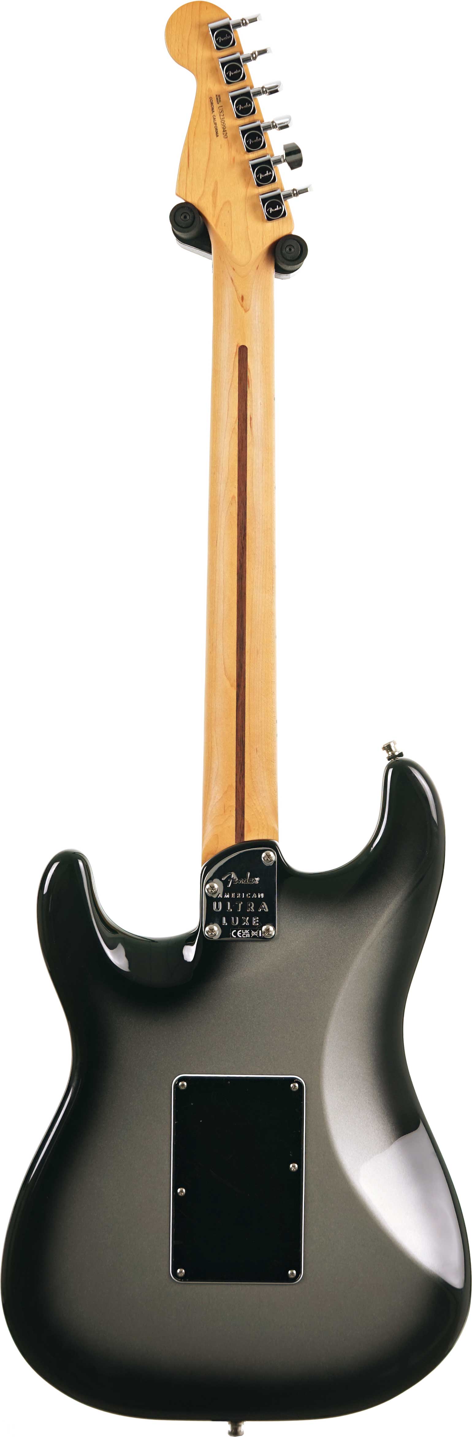 Fender American Ultra Luxe Stratocaster HSS Silverburst Maple Fingerboard (Nearly New) #US23099420