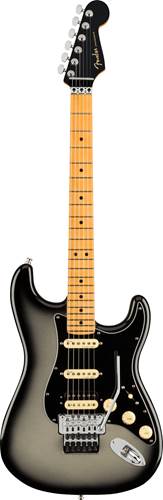 Fender American Ultra Luxe Stratocaster HSS Silverburst Maple Fingerboard