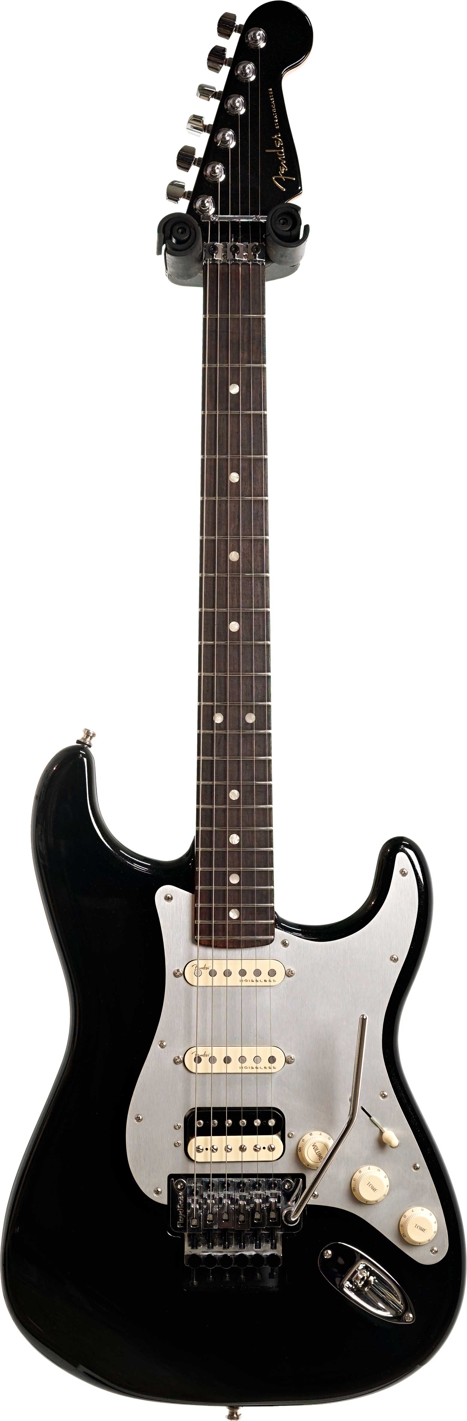 Fender American Ultra Luxe Stratocaster HSS Mystic Black Rosewood Fingerboard (Nearly New) #US22034958