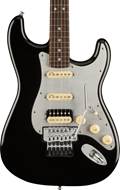 Fender American Ultra Luxe Stratocaster HSS Mystic Black Rosewood Fingerboard