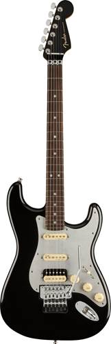 Fender American Ultra Luxe Stratocaster HSS Mystic Black Rosewood Fingerboard
