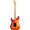 Fender American Ultra Luxe Stratocaster Plasma Red Burst Maple Fingerboard Back View
