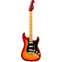 Fender American Ultra Luxe Stratocaster Plasma Red Burst Maple Fingerboard Front View