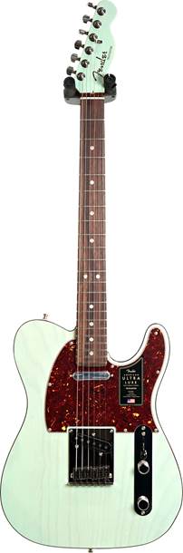 Fender American Ultra Luxe Telecaster Transparent Surf Green (Ex-Demo) #US22068046