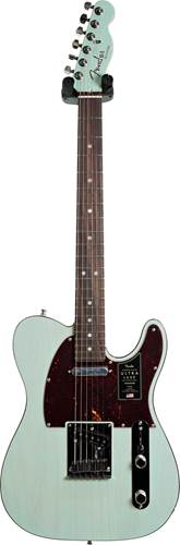 Fender American Ultra Luxe Telecaster Trans Transparent Surf Green (Ex-Demo) #US23055049