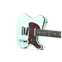 Fender American Ultra Luxe Telecaster Transparent Surf Green Rosewood Fingerboard (Ex-Demo) #US23052498 Front View