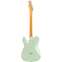 Fender American Ultra Luxe Telecaster Transparent Surf Green Rosewood Fingerboard Back View
