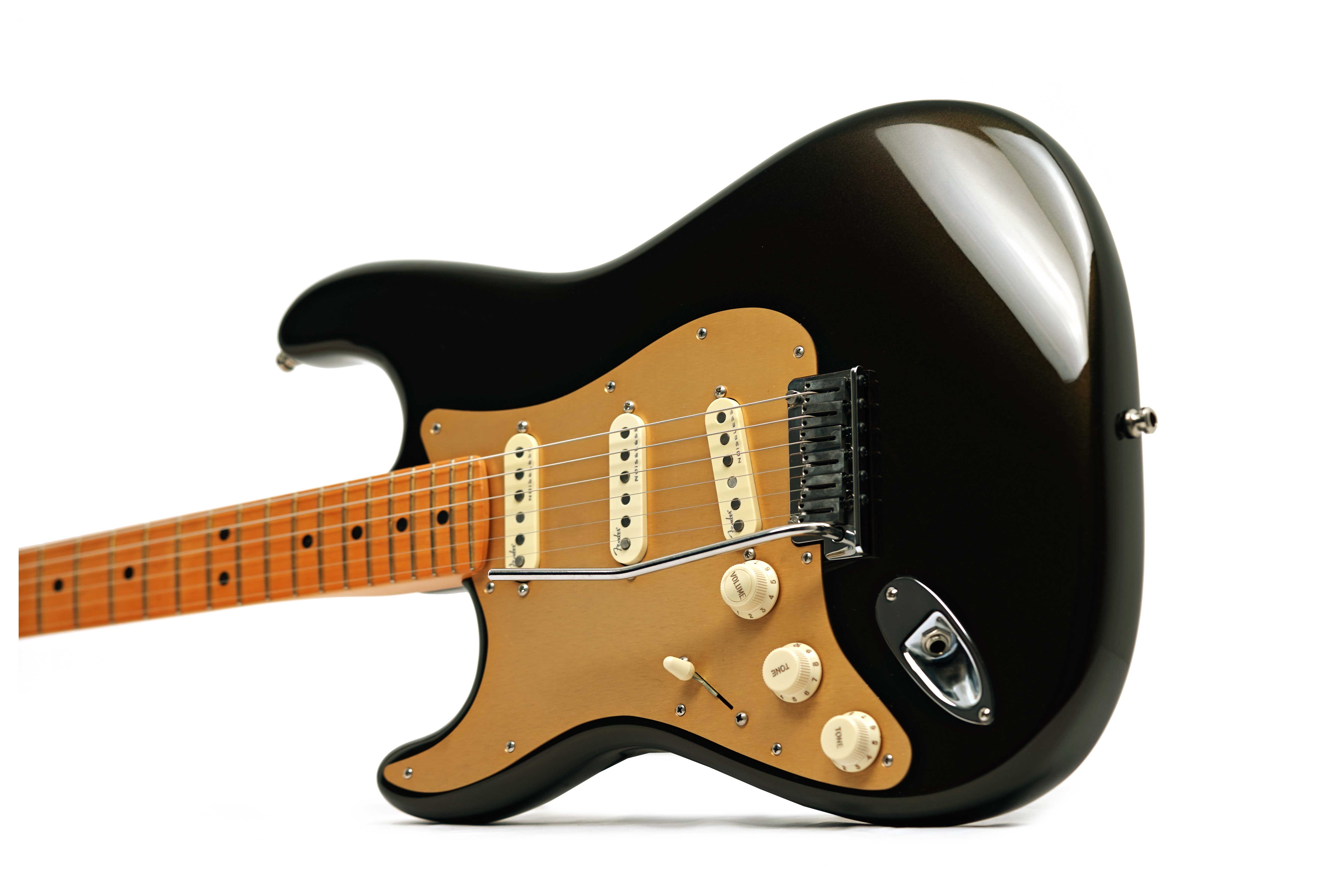 Fender American Ultra Stratocaster Texas Tea Maple Fingerboard Left Handed (Ex-Demo) #US210006206